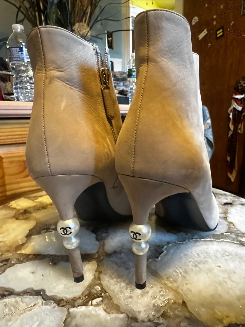 CHANEL ankle boots